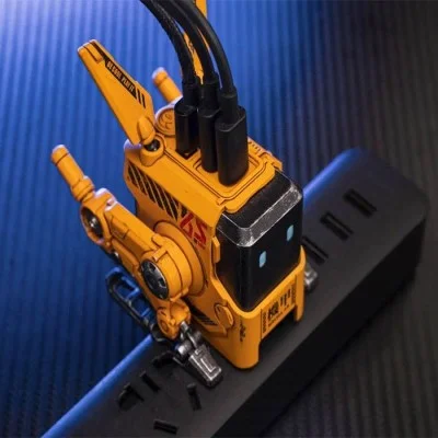 GravaStar Alpha65 GaN Fast Wall Charger 65W 3 Ports - War damaged Yellow